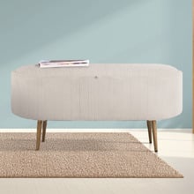 Evelyn Corduroy Storage Ottoman Bench